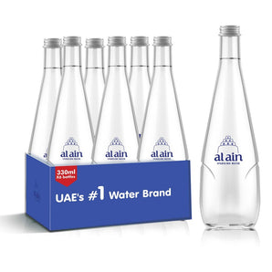 Al Ain Still Water Glass Bottle 330ml Pack of 6