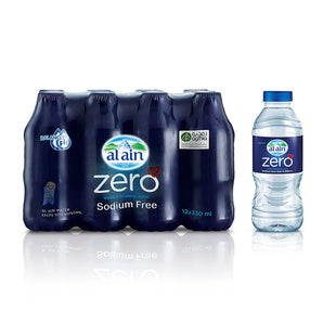 Al Ain Zero Bottled Drinking Water - 330ml Pack of 12